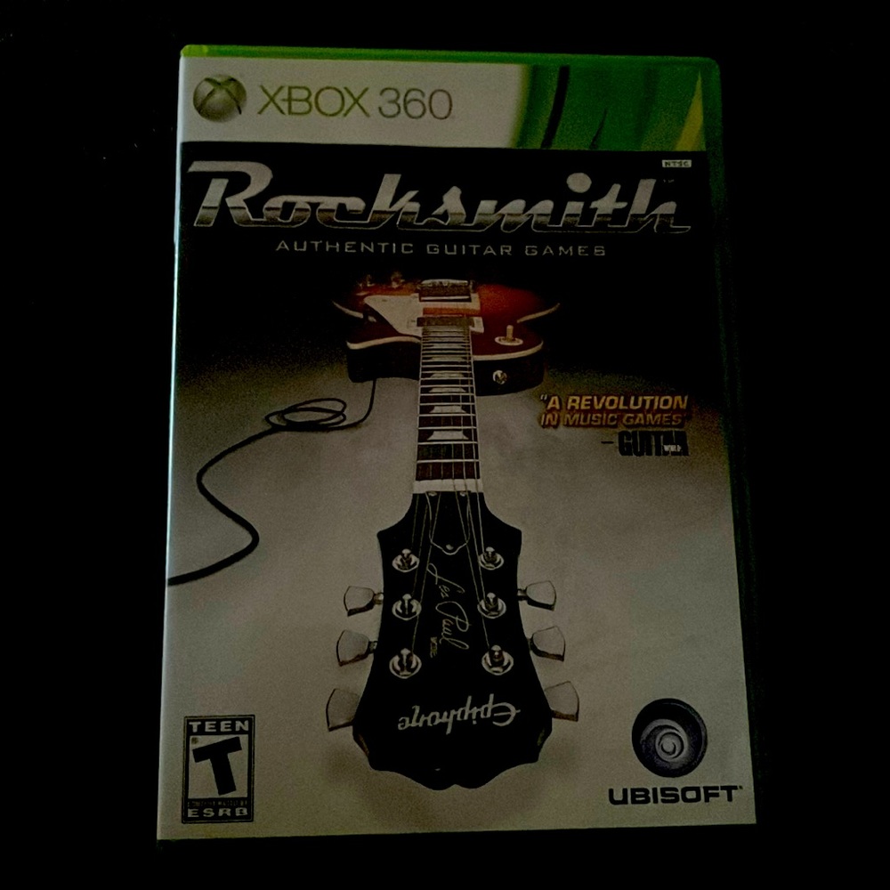 Xbox 360 Rocksmith Game